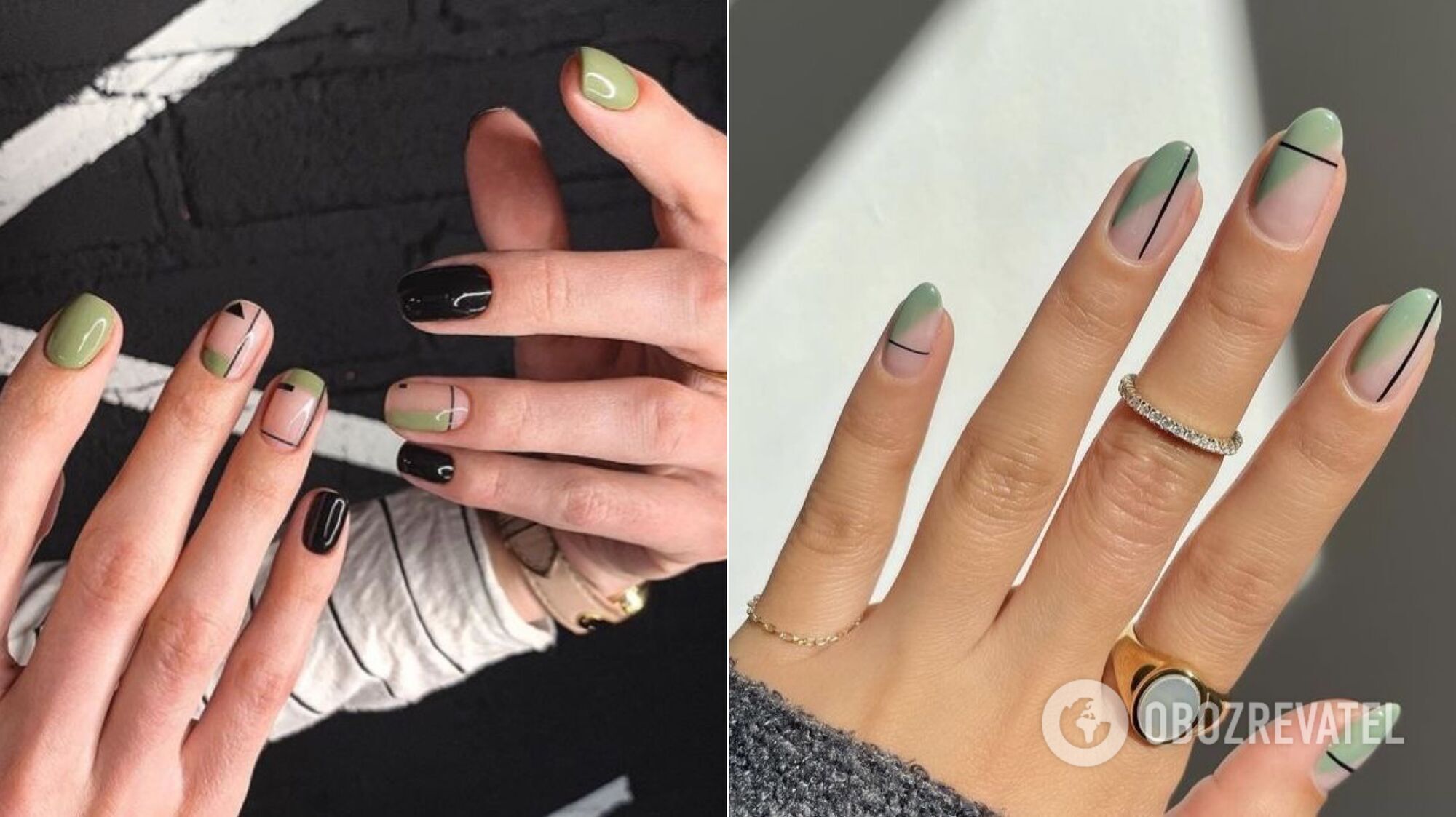 Geometryczny manicure będzie jednym z głównych trendów w 2023 roku: najlepsze pomysły. Zdjęcie.