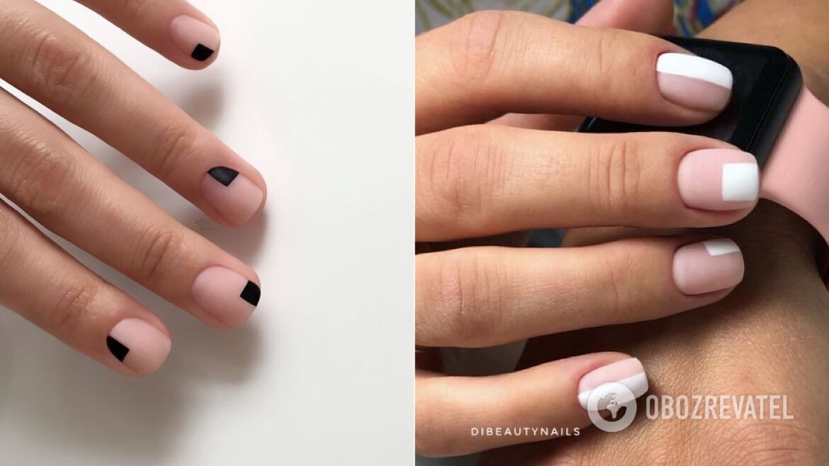 Geometryczny manicure będzie jednym z głównych trendów w 2023 roku: najlepsze pomysły. Zdjęcie.