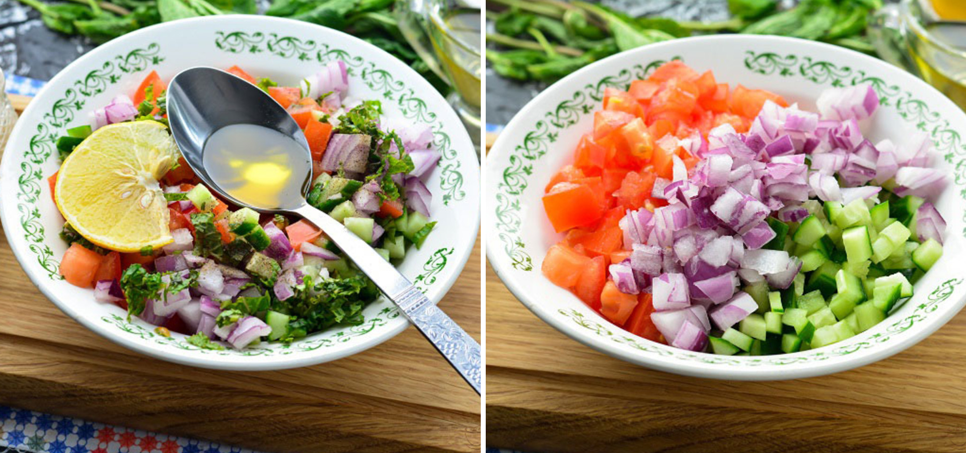 Mayonnaise-free salad recipe