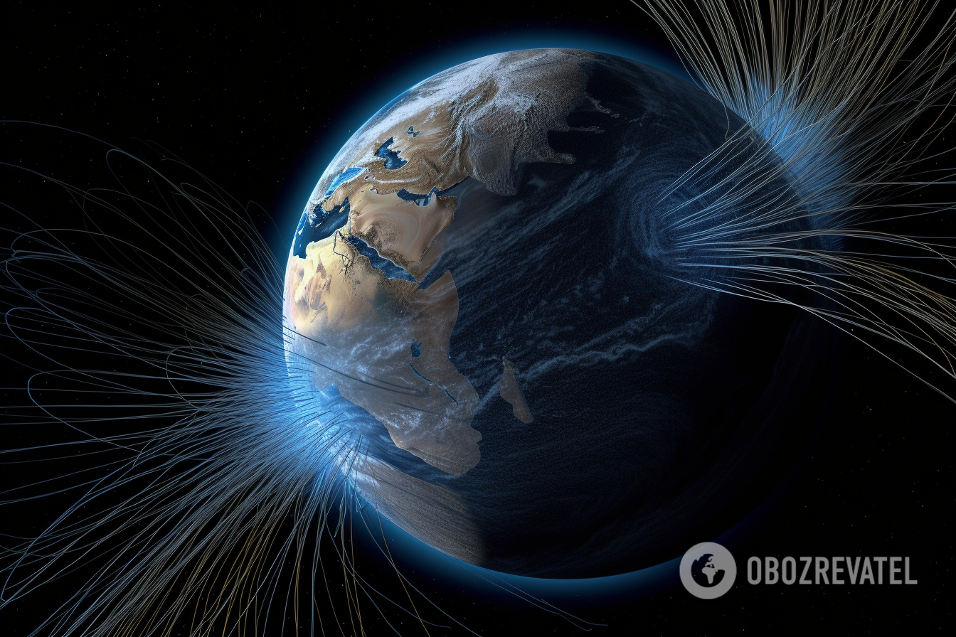 The Earth constantly sends a powerful radio signal into space.