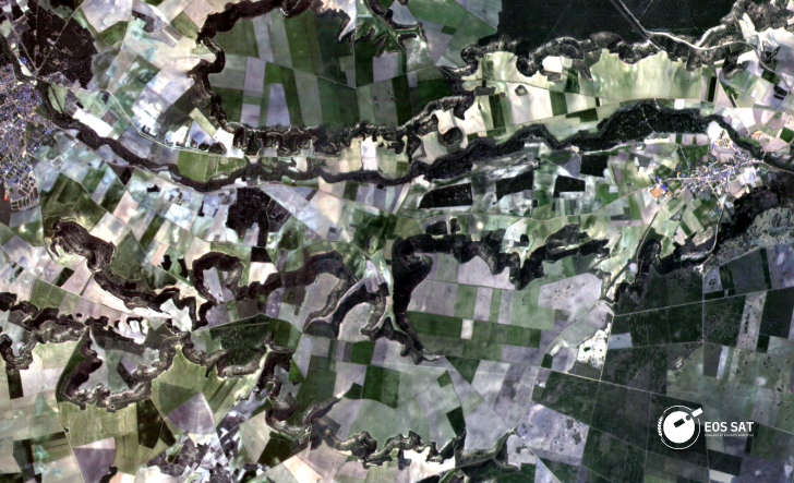 Firma EOS Data Analytics Polakowa otrzymała pierwsze zdjęcia z satelity EOS SAT-1 o przeznaczeniu rolniczym