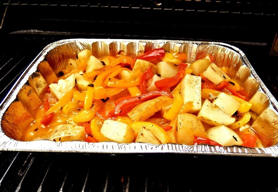 Vegetable stew in the oven