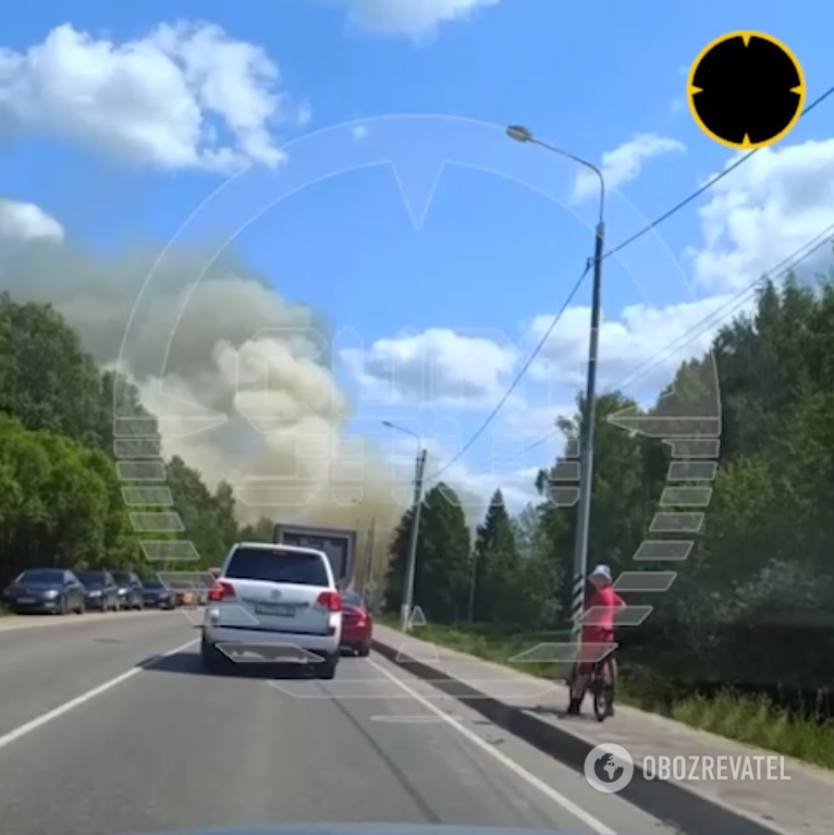 Fire in Ostashevo on May 30