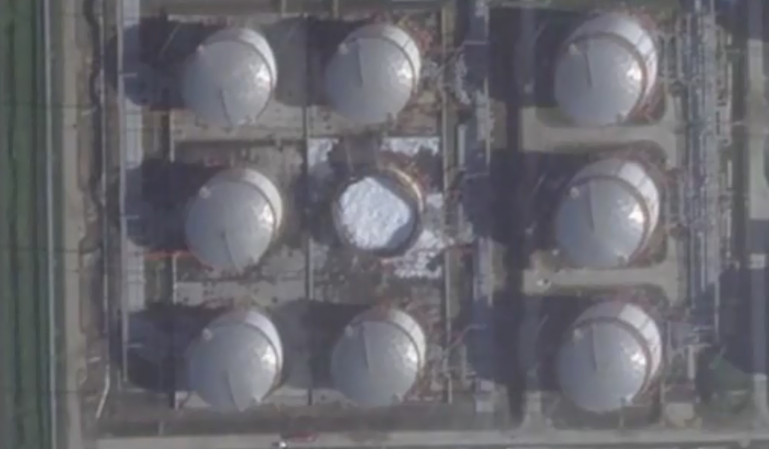 Oil depot at Tamanneftegaz (Krasnodar Territory)