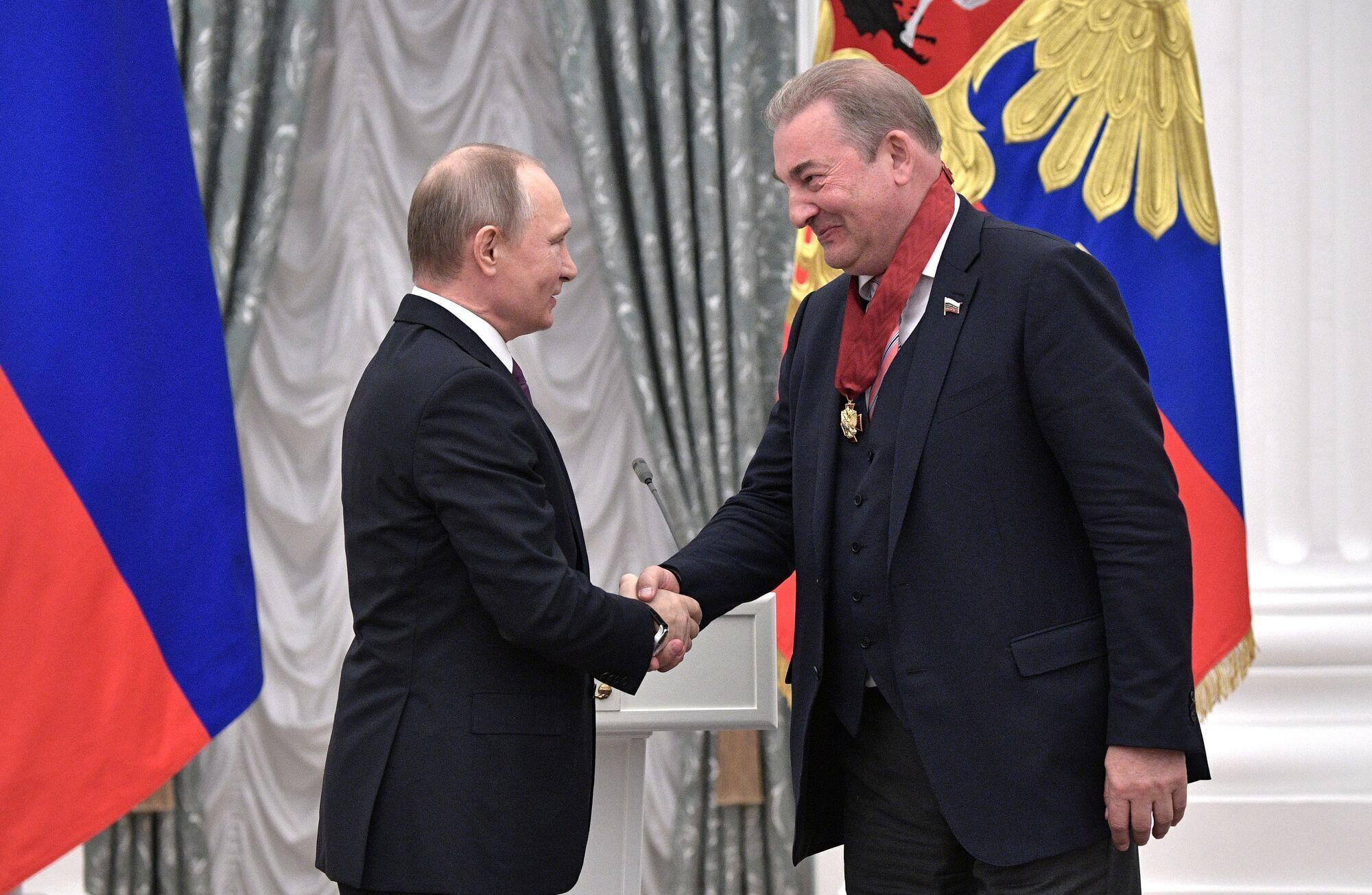 Tretiak and Putin