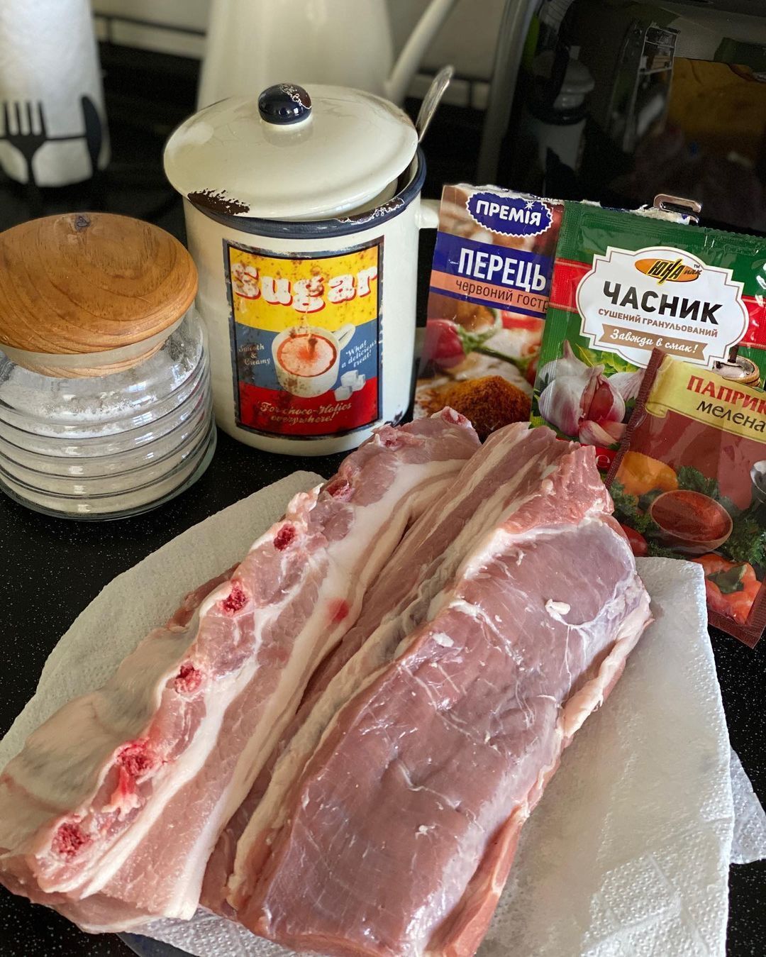 Ribs for cooking