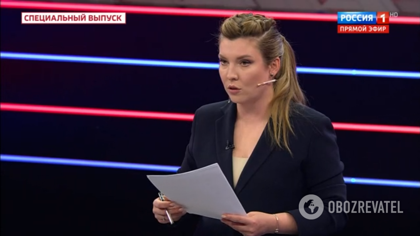 Olga Skabeeva live on air