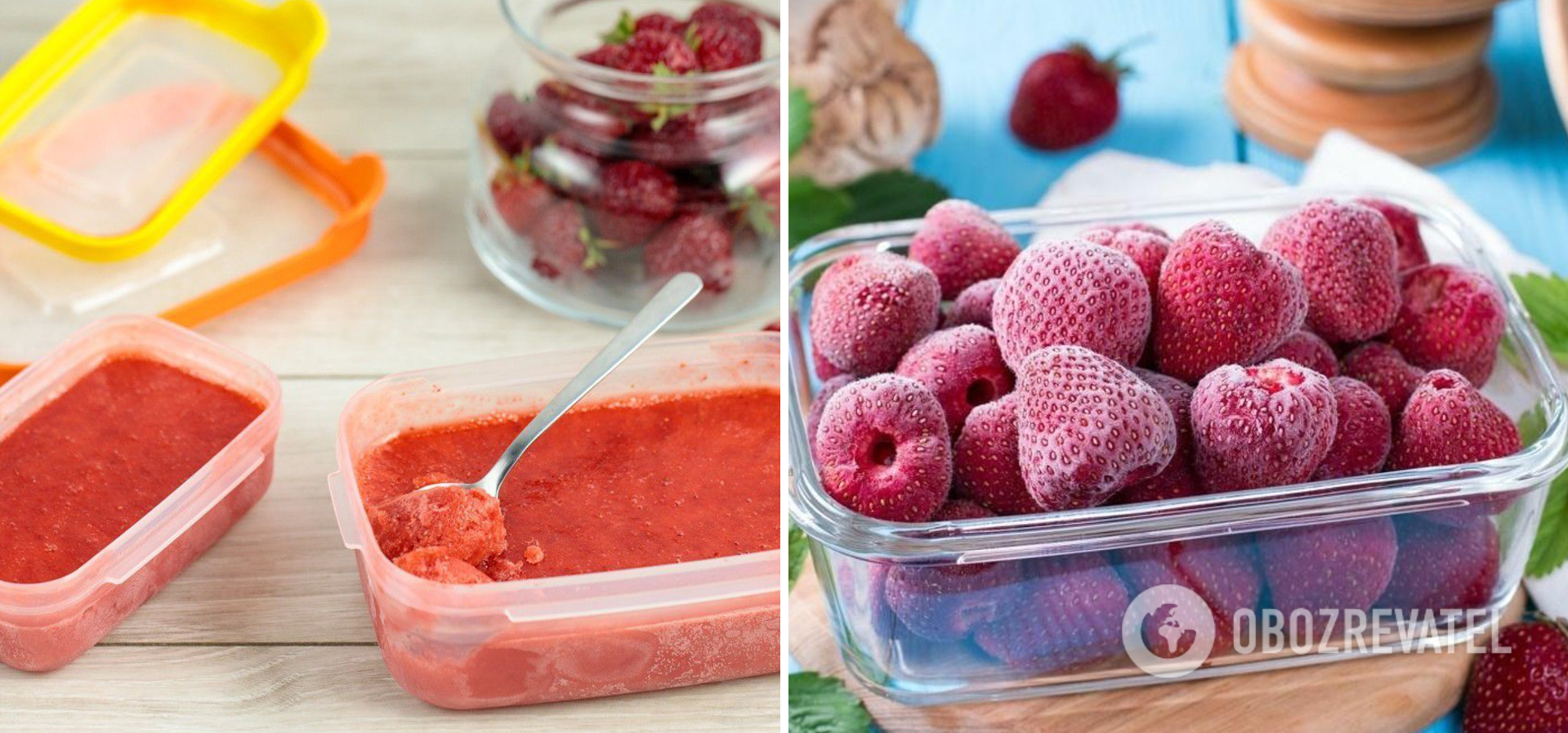 The best way to freeze strawberries whole