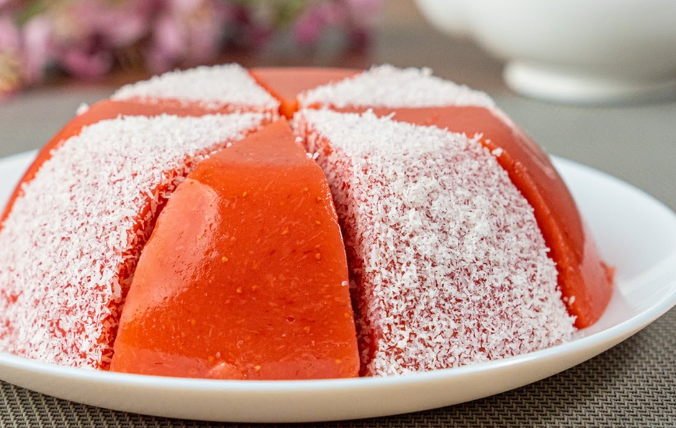 Strawberry dessert recipe without gelatin and baking