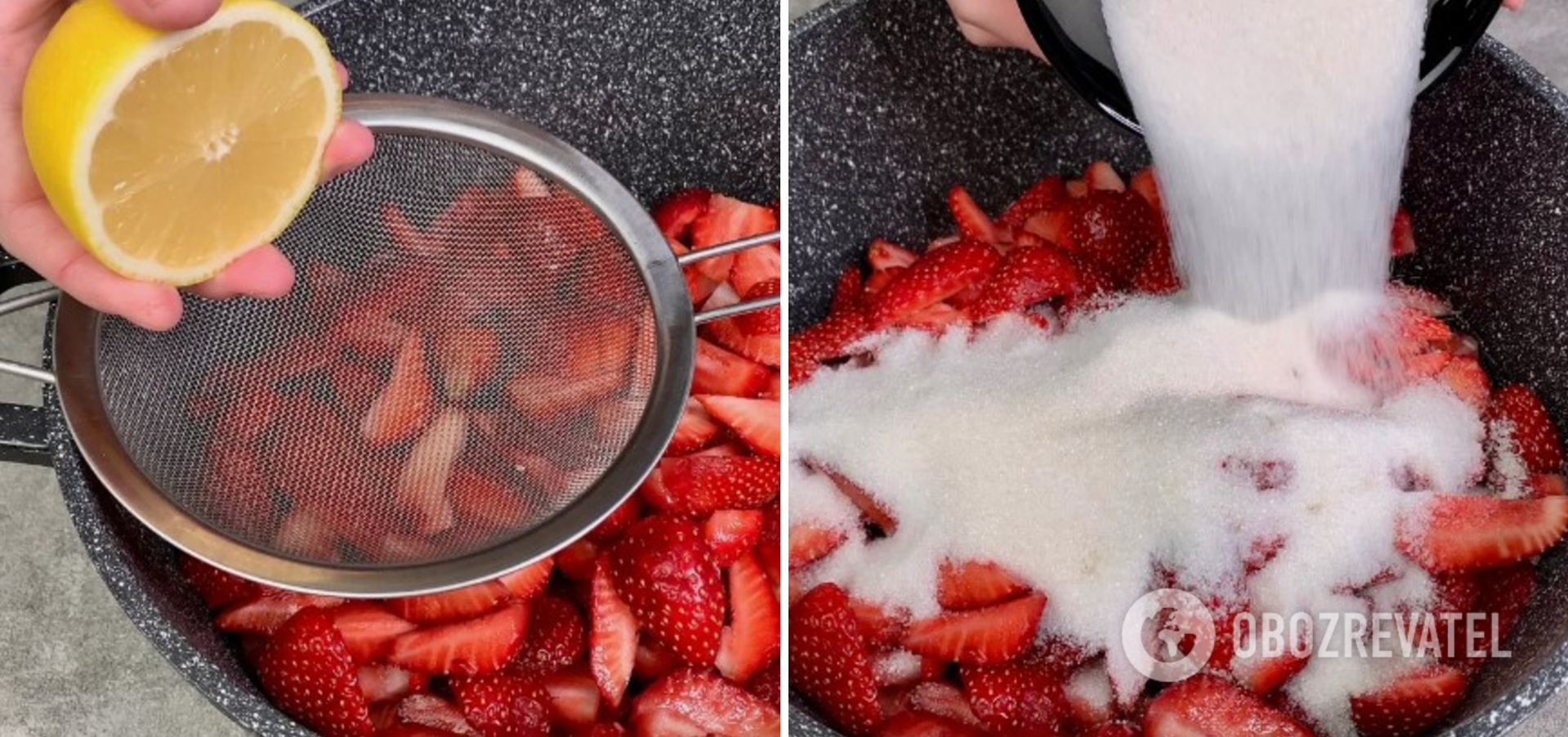 How to make thick strawberry jam