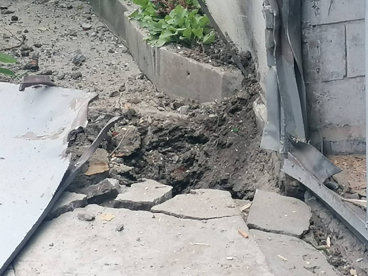 Destruction in Balakliya