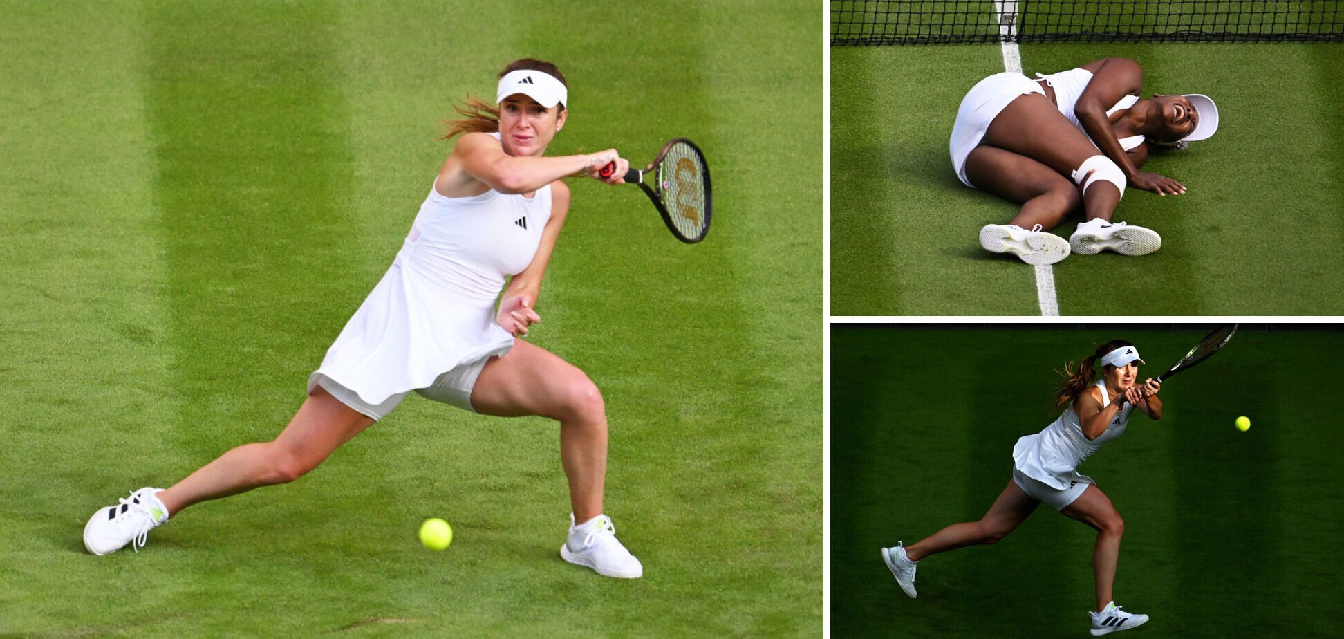 Svitolina leaves centre court in tears at Wimbledon. Video