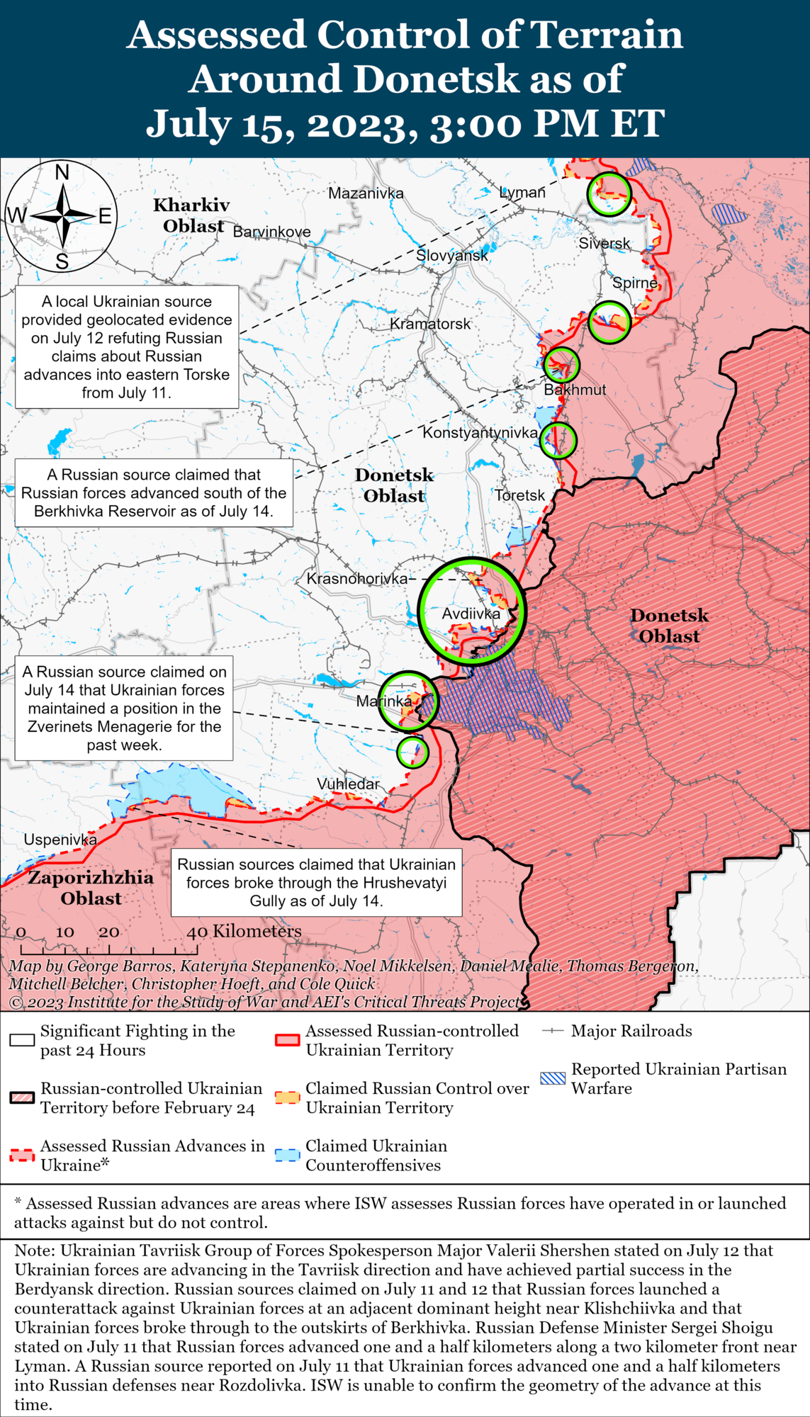 Ukraine could have adjusted its counteroffensive strategy: ISW pointed out reasons and obvious achievements