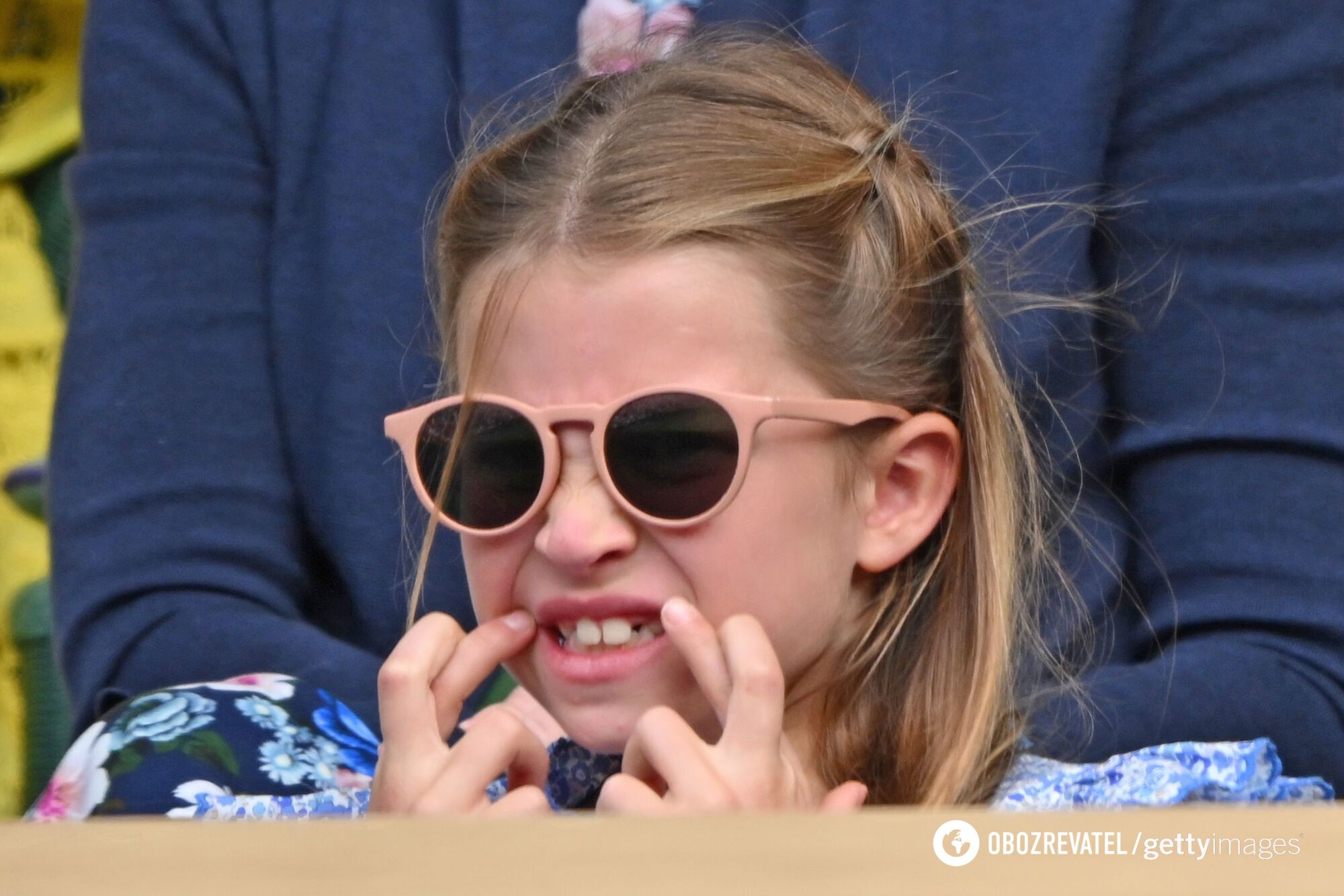 While Louis was relaxing at home: Princess Charlotte made the web laugh with her emotional facial expressions at Wimbledon 2023. Photo