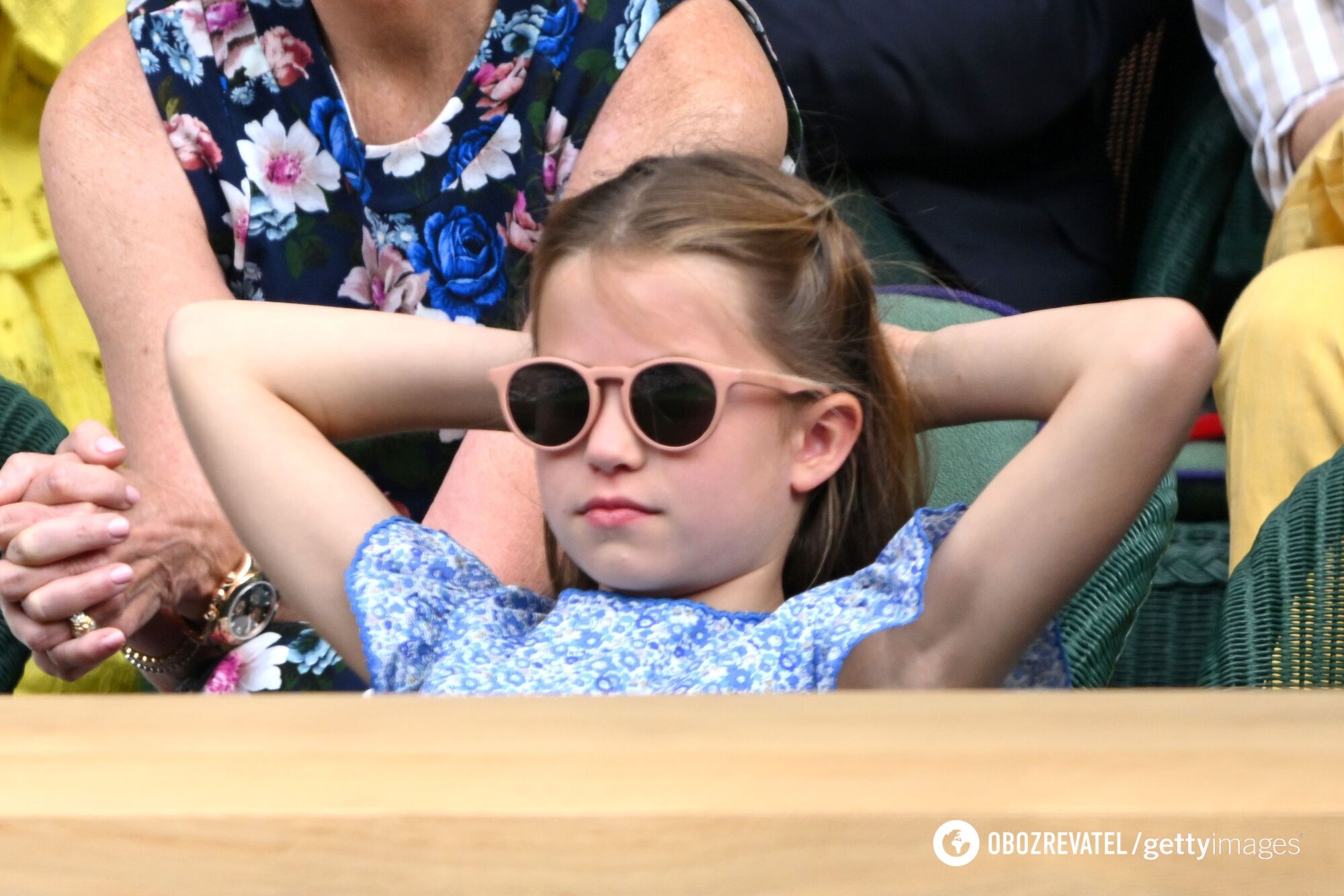 While Louis was relaxing at home: Princess Charlotte made the web laugh with her emotional facial expressions at Wimbledon 2023. Photo
