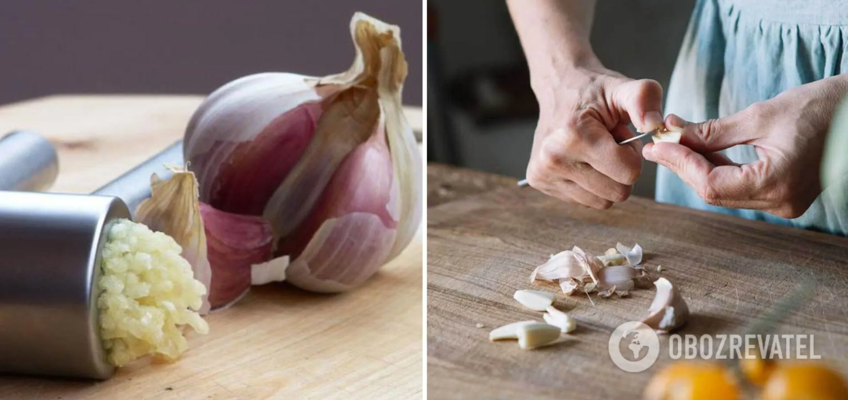 Garlic to make a spread