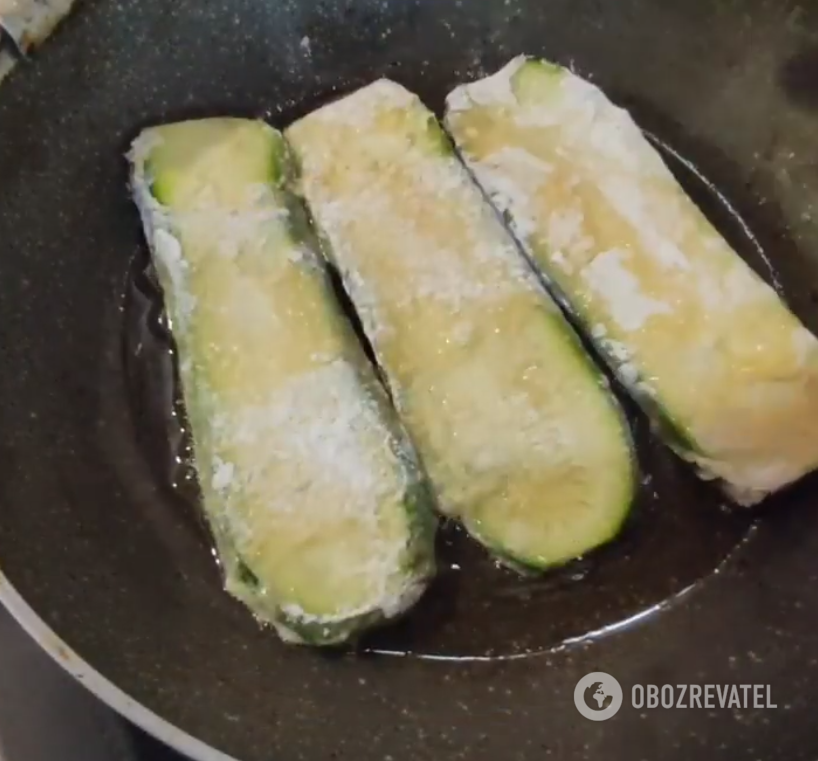 Hearty zucchini rolls in minutes: what to make the filling from