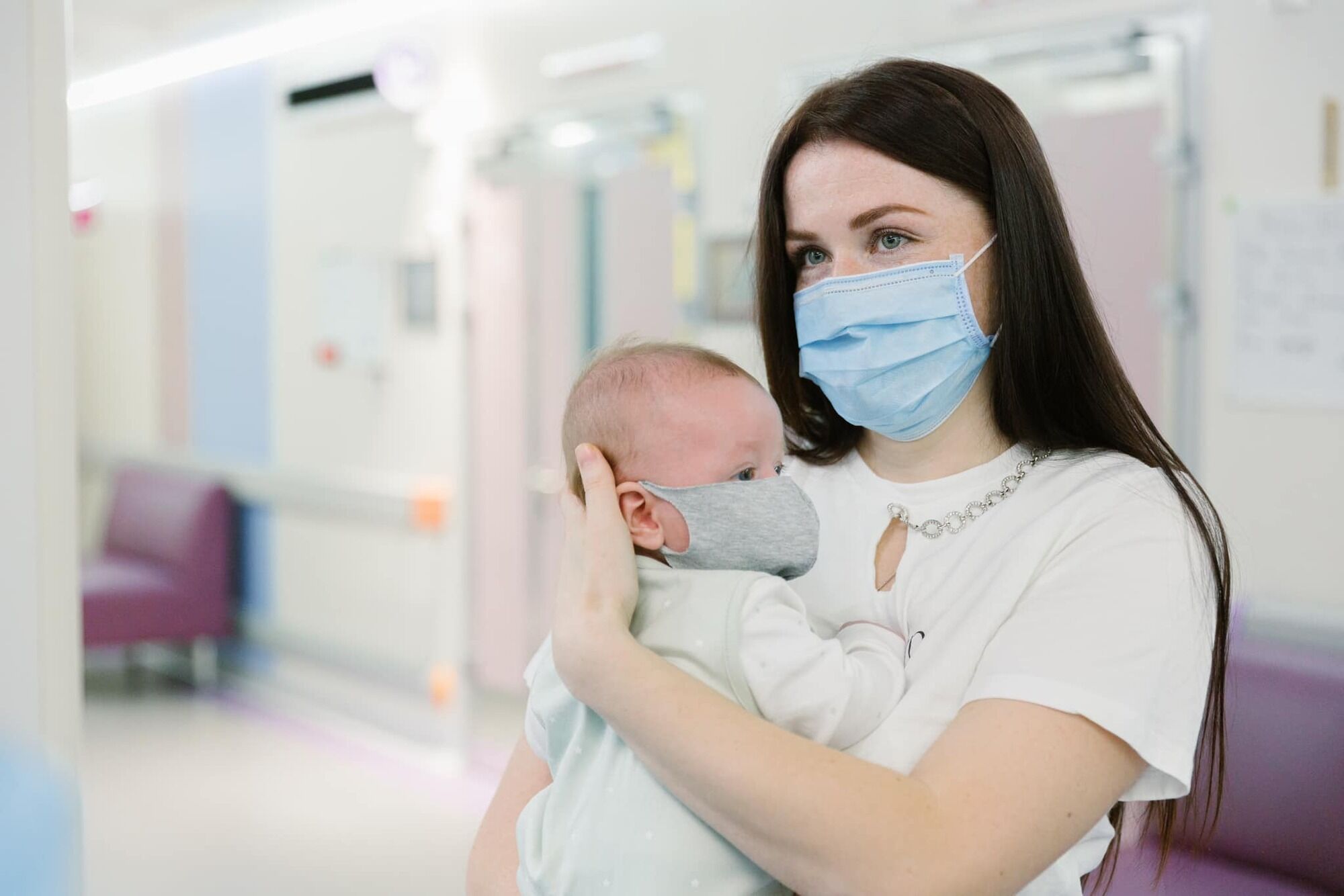 For the first time in Ukraine, a bone marrow transplant was performed on a 2-month-old child. Photo