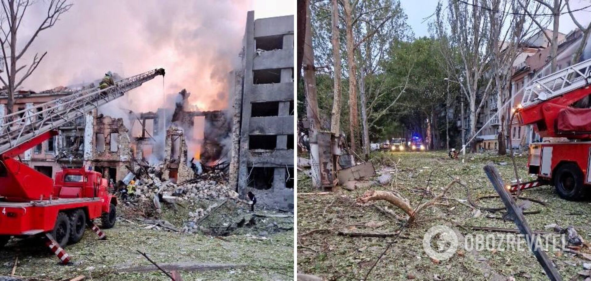 Occupants attacked southern Ukraine at night: destruction in Odesa and a residential building in Mykolaiv. Photos