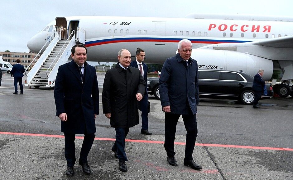 Putin flew to Murmansk
