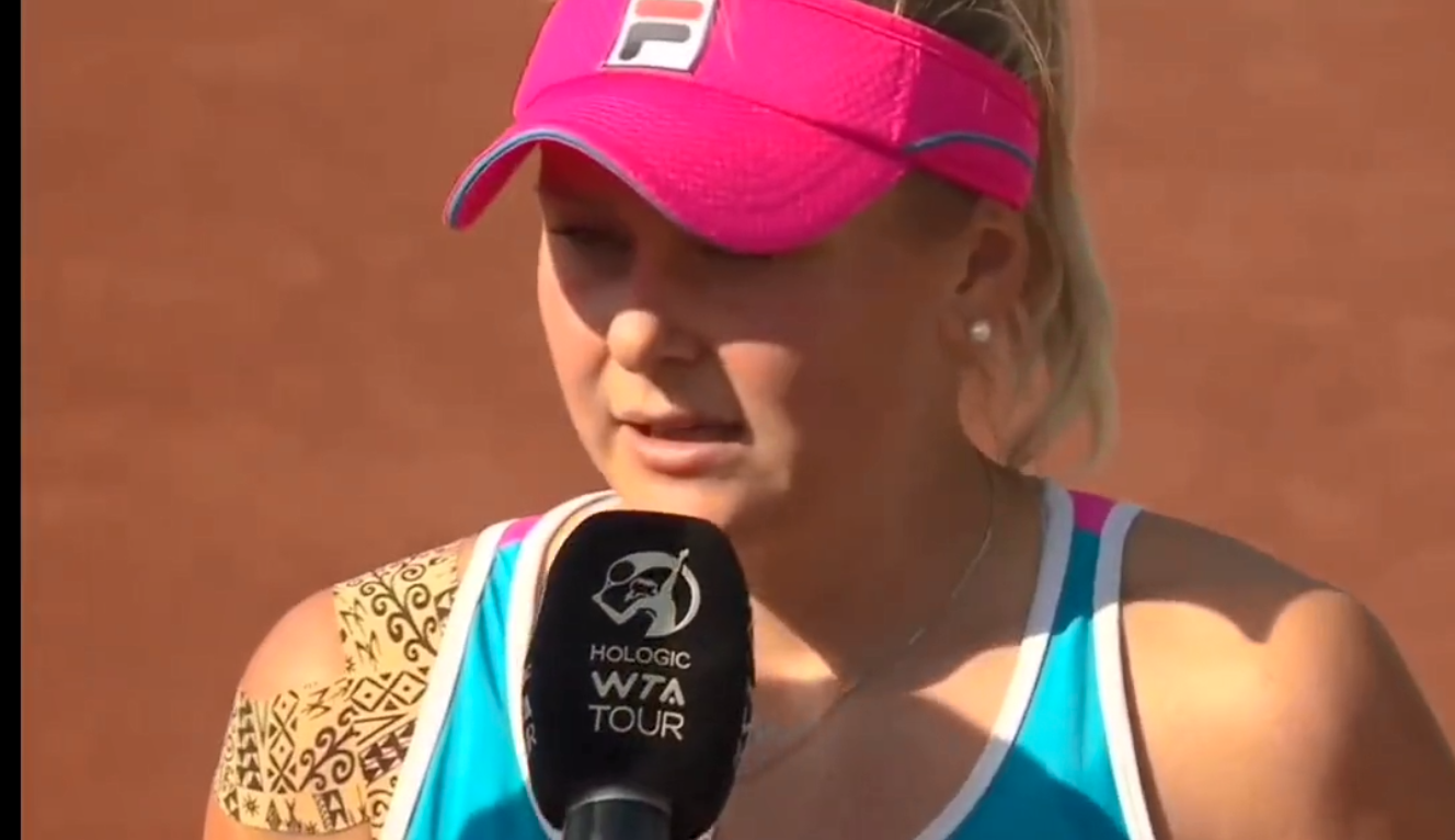 Ukrainian woman becomes karma for Hungarian tennis player for vile act at tournament in Budapest