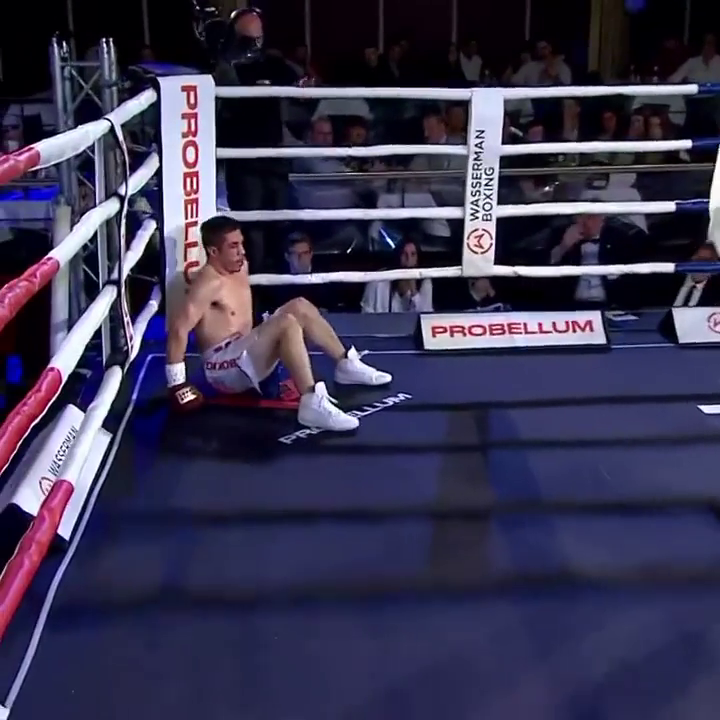 The famous Ukrainian boxer won by knockout at a show in Dubai. Video
