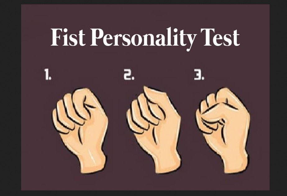 How you clench your fist: a simple test will determine your personality type in minutes