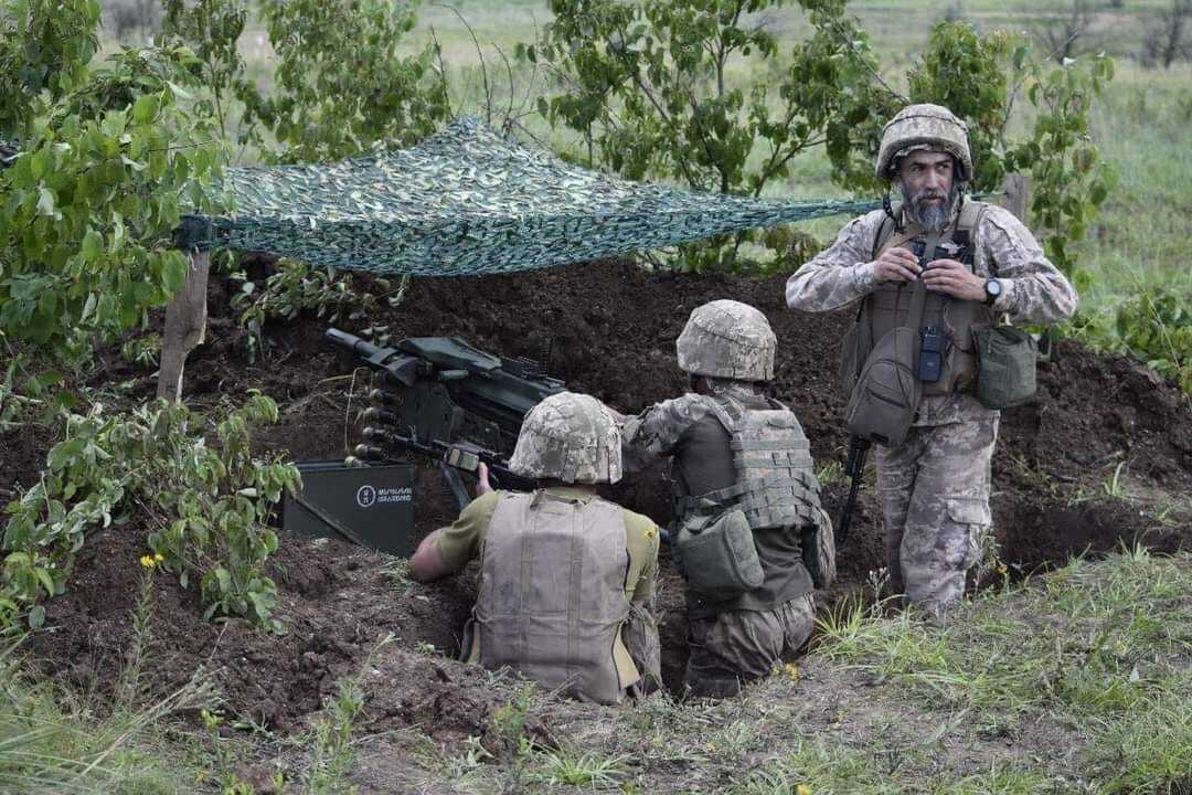 Ukrainian defenders