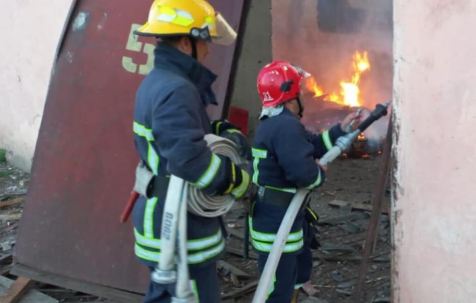The occupants at night attacked the port infrastructure of the Danube in Odessa region: a hangar with grain was destroyed, there are victims. Photo