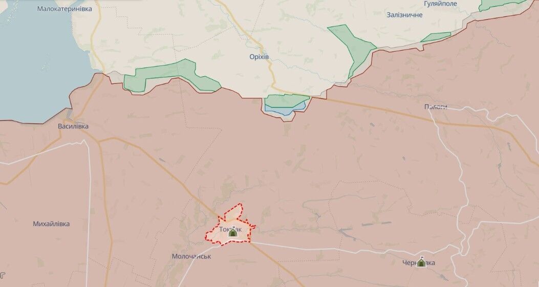 Ukrainian Armed Forces launch missile strike on occupied Tokmak: a series of explosions occurred near the logistics route