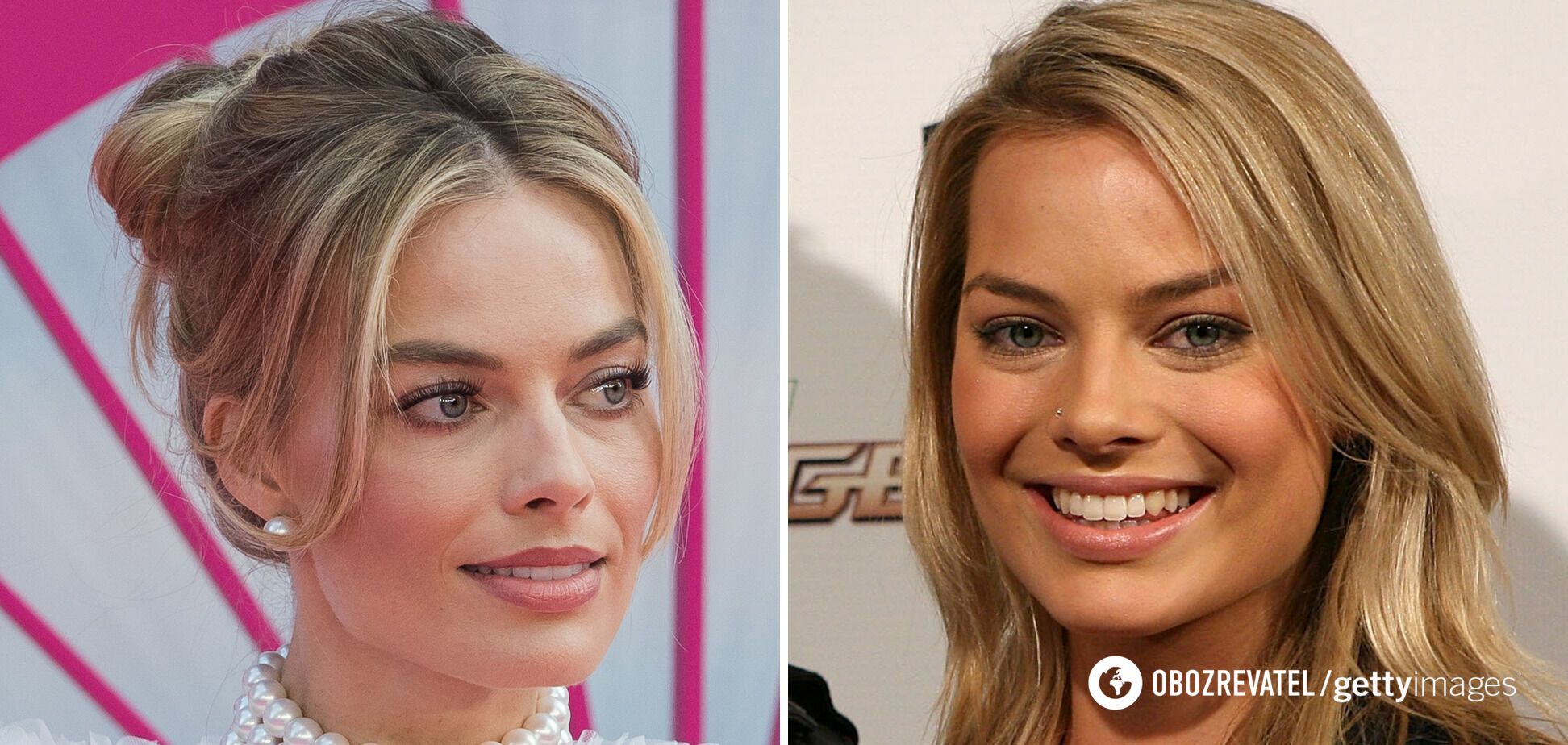 Nose, eyes, chin altered: expert reveals how Margot Robbie 'reshaped' her face before 'Barbie' shoot. Photo comparison