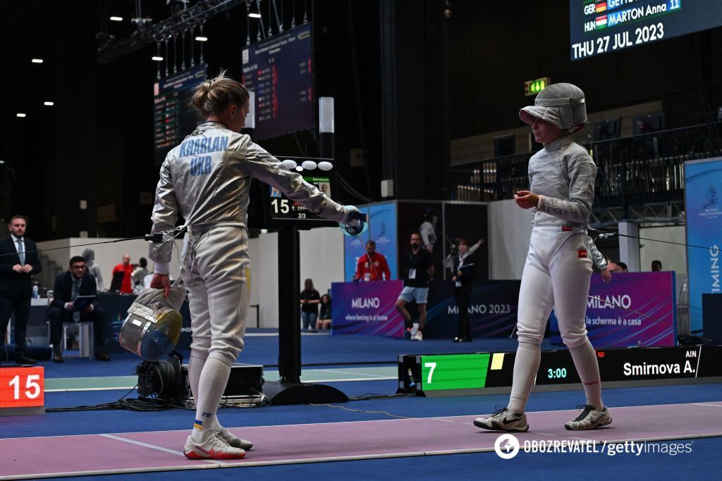 ''We do not shake hands with murderers''. Online reaction to the incident with Harlan and the Russian woman at the World Fencing Championships