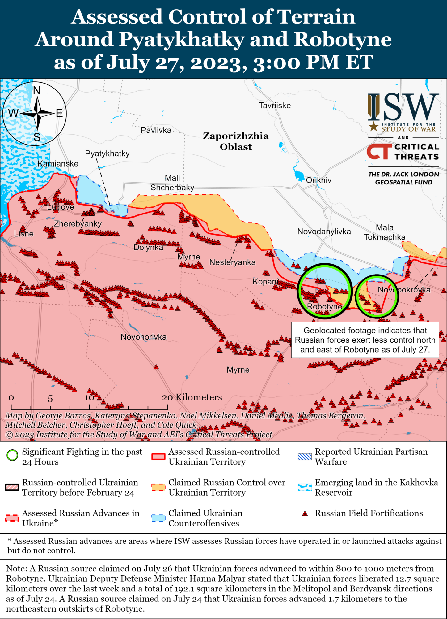 Kremlin tries to portray AFU counteroffensive as failure: ISW pointed to Putin's desperation