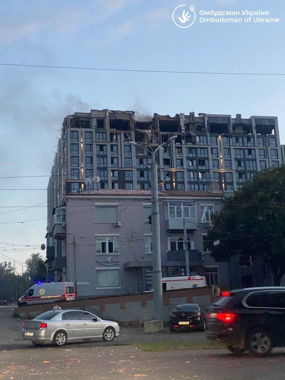 ''I heard an explosion and then another one in just five seconds'': eyewitnesses spoke about the missile strike of the Russian Federation on the house in Dnipro