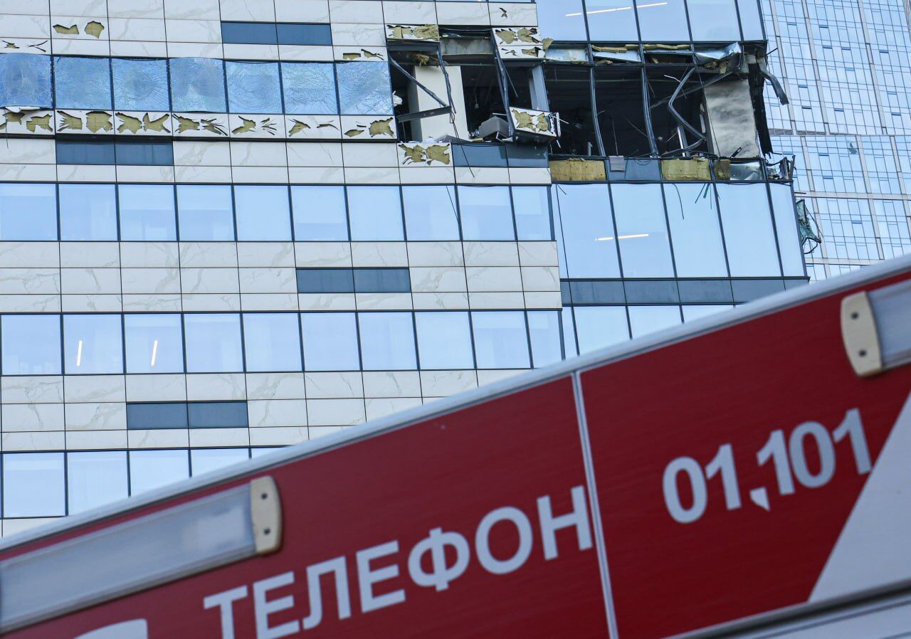 Moscow was attacked by unknown UAVs once again: there was an explosion in a 50-story business center. Photo and video