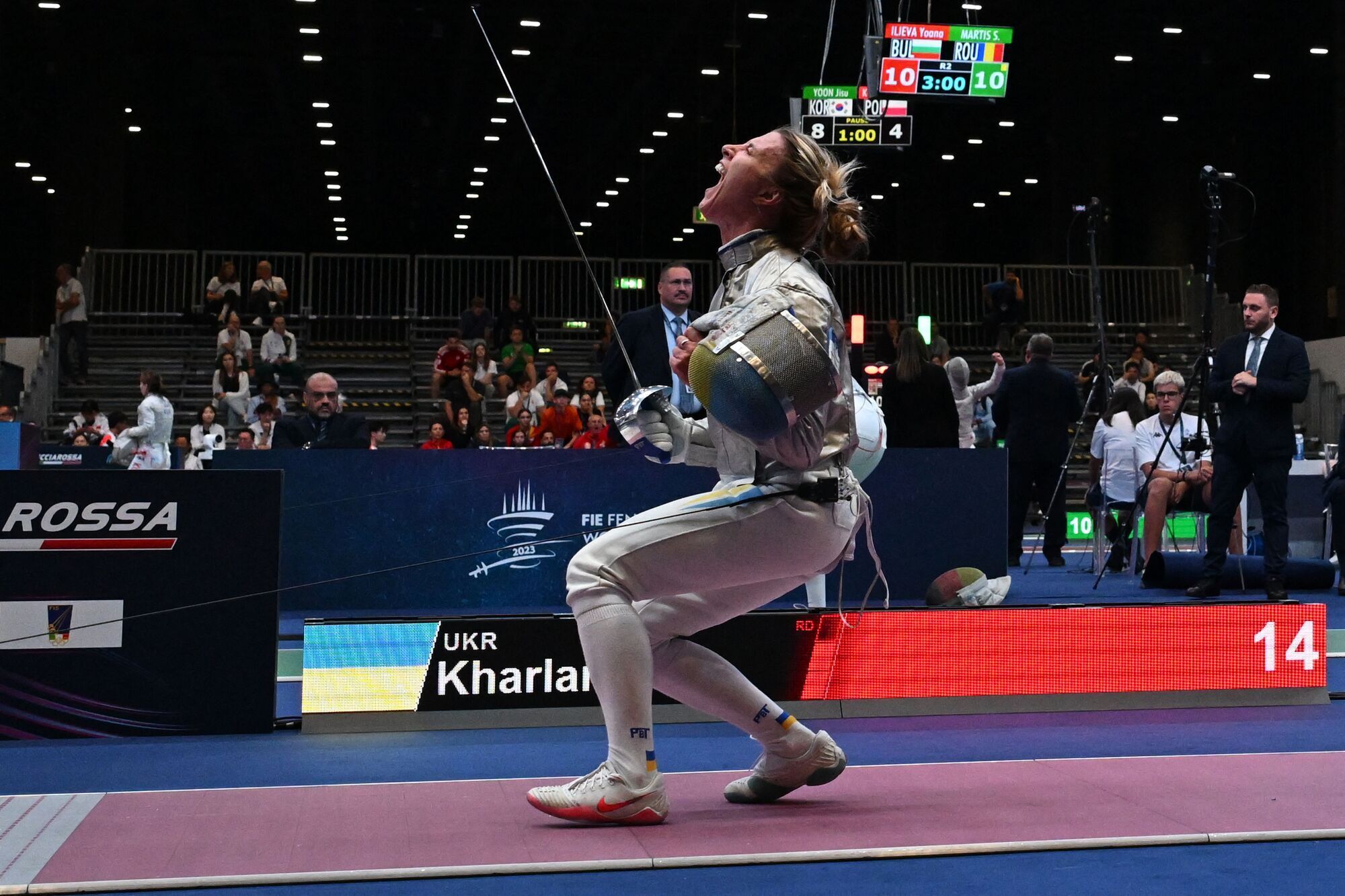 Kharlan admits what she told the Russian after the fight at the World Championships
