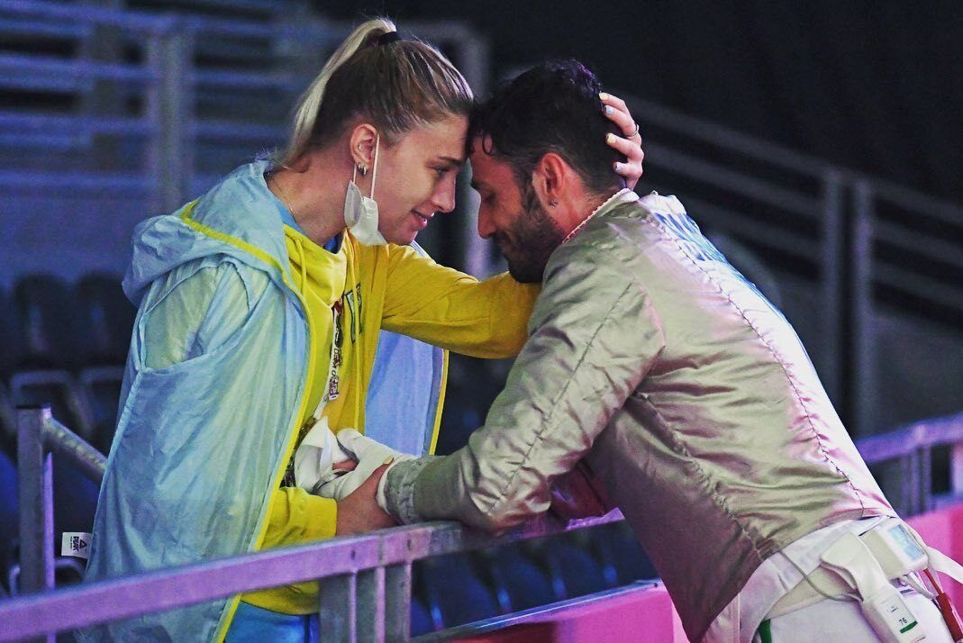 Photographed discreetly: the love story of Kharlan and the Italian OI medalist who defended Ukraine after disqualification
