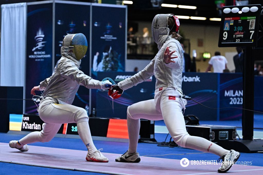 ''Okay, Olya, the main thing is not to dumb down.'' Kharlan told for the first time what she was afraid of in the scandal with the Russian at the World Fencing Championships