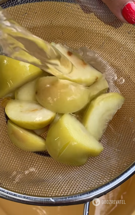 4 ingredients to prepare homemade Zhyvchyk from apples