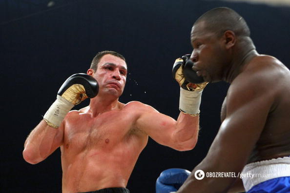 ''Let me see the women!'' Klitschko's former rival, who was ''adopted by Putin'', made an epic bend to Russia
