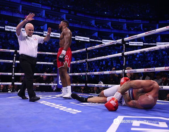 Joshua wins doping fight with brutal knockout. Video