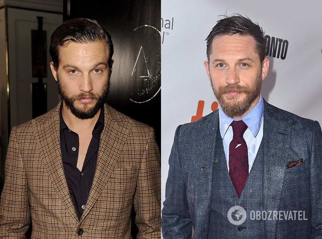 Tom Hardy, Keira Knightley and other celebrities who have star ''twins''. Photo comparison