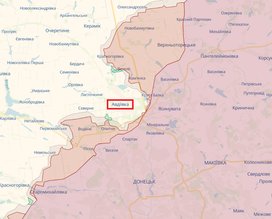 The Russians destroyed a morgue in Avdiivka with a massive missile attack