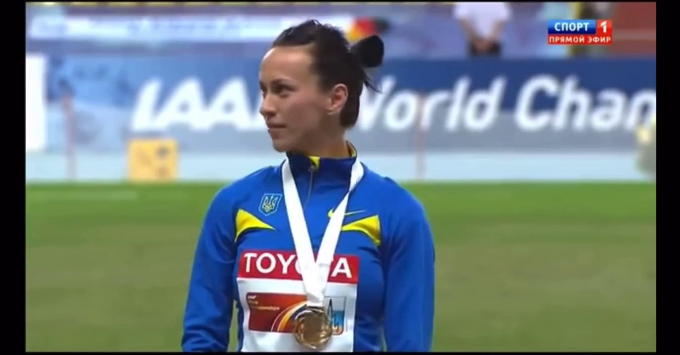 Our track and field athlete made Moscow's Luzhniki listen to the Ukrainian anthem after winning the World Championships in Russia. Details