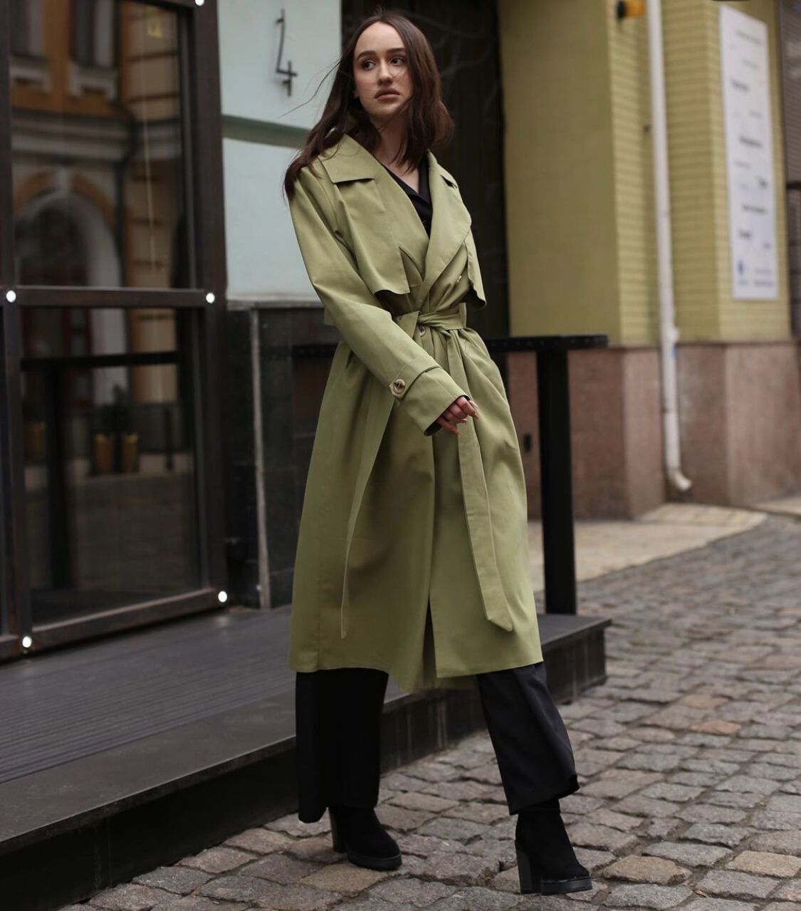 Olive color is on trend