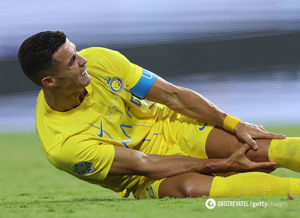 Ronaldo did a nasty thing in the Champions League final. The moment was caught on video