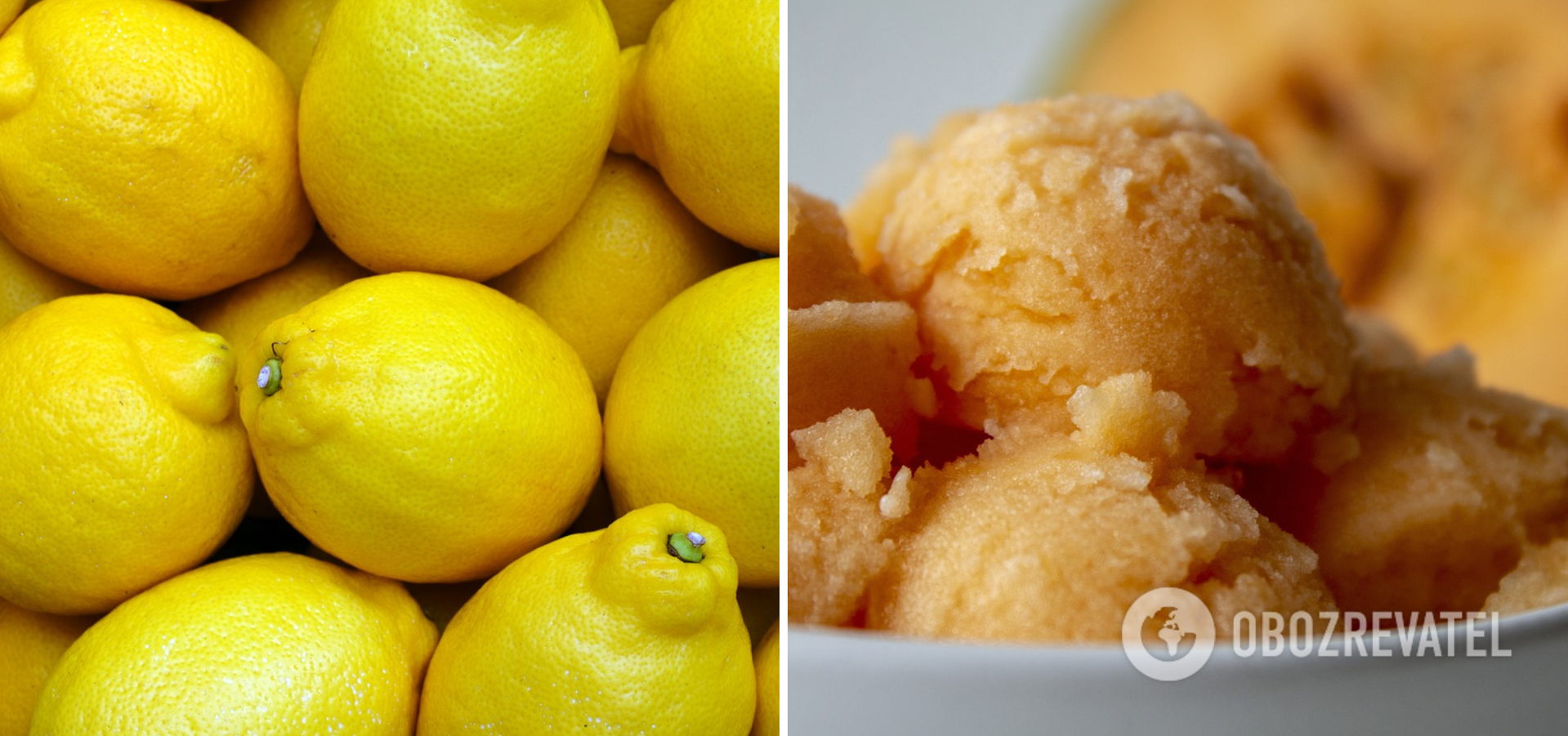 How to make lemon ice cream.