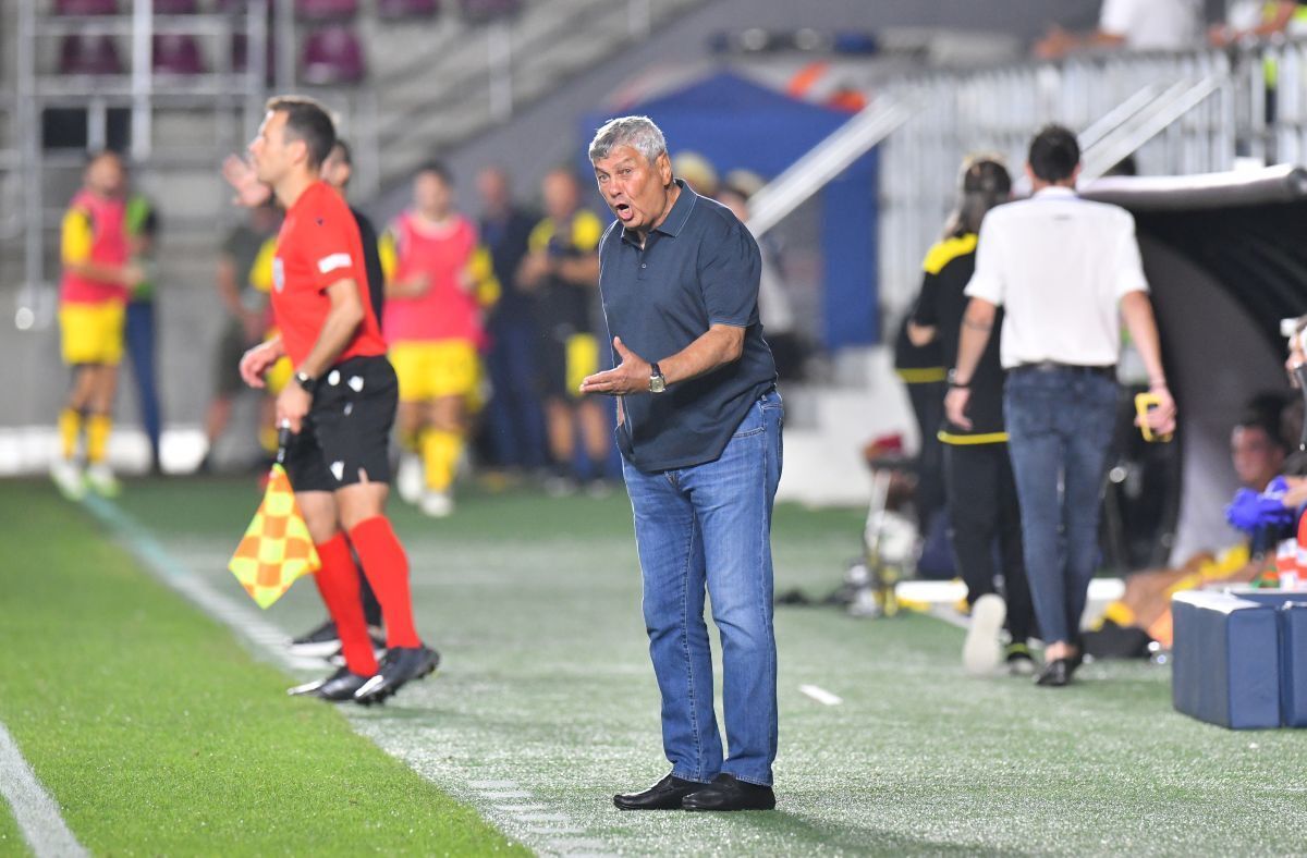 ''I don't support it and I apologize, but...'' Lucescu commented on the reaction of Dynamo players to the provocations of Aris fans
