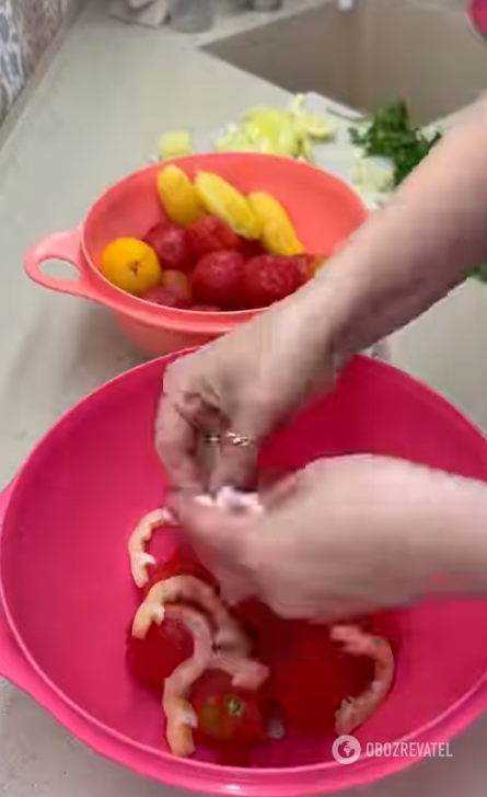 Quick pickled tomatoes without skin that don't turn to mush