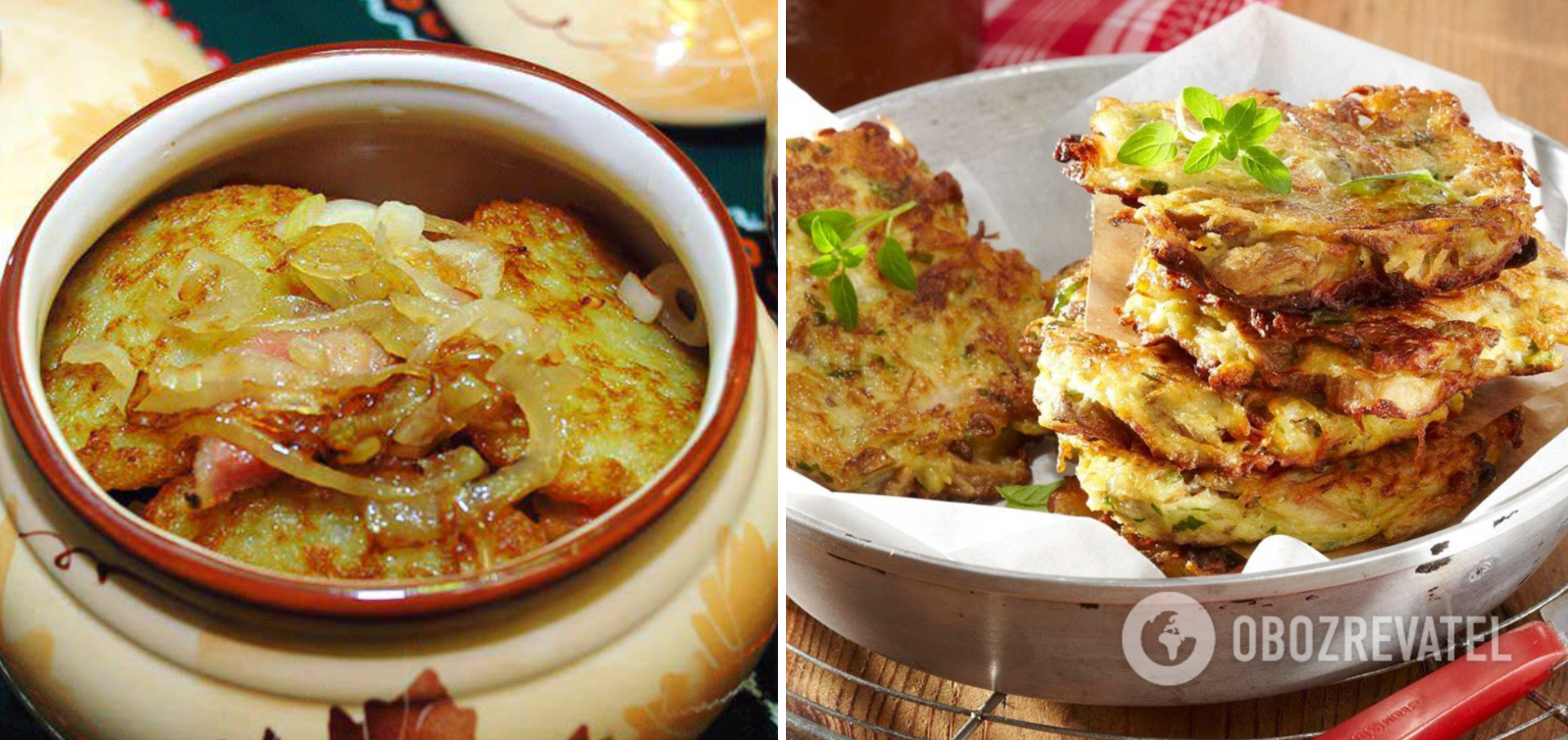 Simple and crispy deruny with cheese for a hearty dinner in 10 minutes